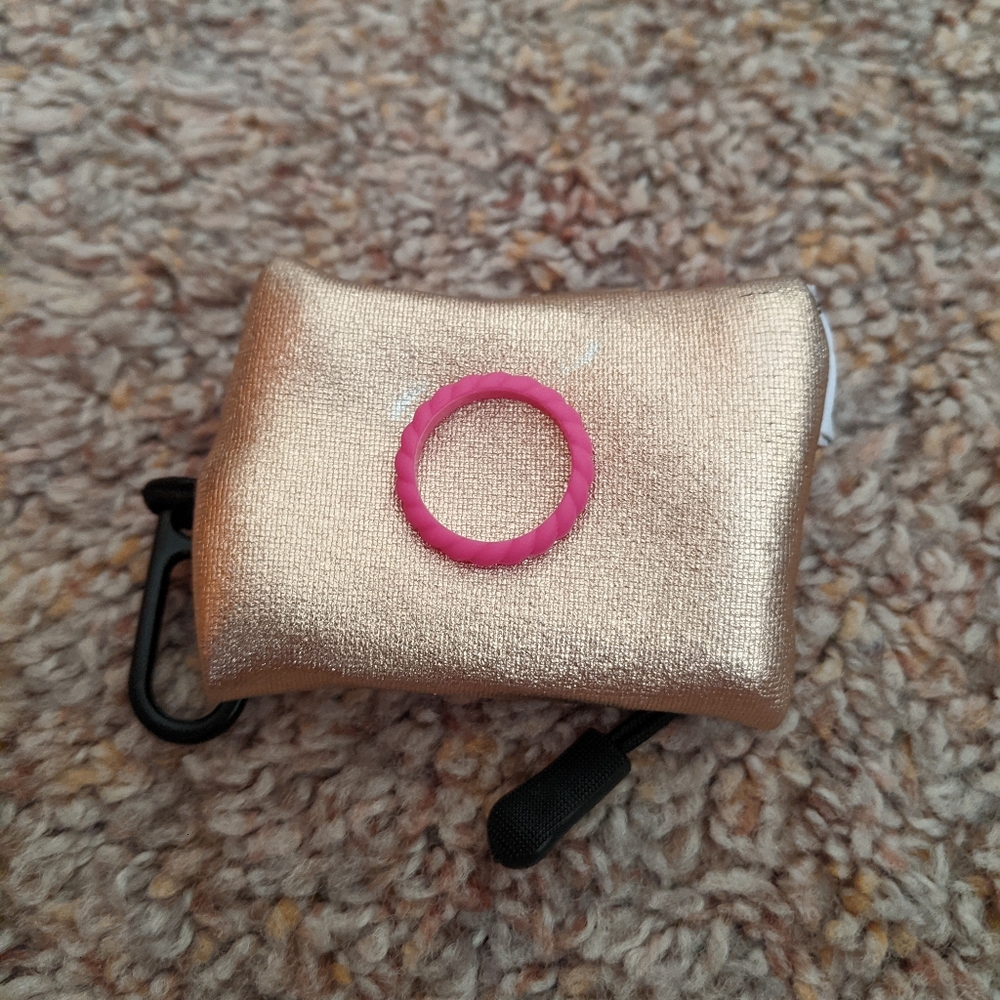 Size 6 Pink Silicone Braided Band